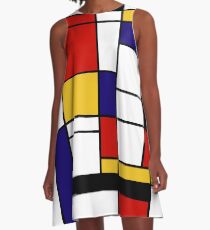 Mondrian A-Line Dress