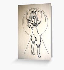 70s Series 8 Greeting Card