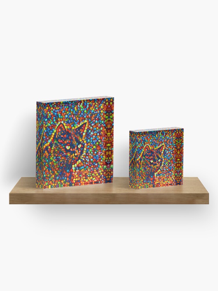 Alternate view of Cat Acrylic Block