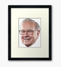 Warren Buffett Framed Print