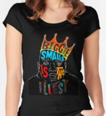 BIGGIE SMALLS Women's Fitted Scoop T-Shirt