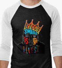 BIGGIE SMALLS Men's Baseball Âľ T-Shirt