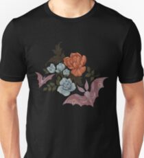 Botanical - moths and night flowers Unisex T-Shirt