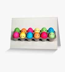 Easter Family of 12 Greeting Card