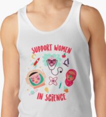 Support Women in Science Tank Top