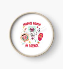 Frauen in der Wissenschaft unterstützen Uhr