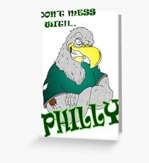 Philly Eagle Greeting Card