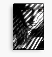 My Inner Zebra Canvas Print