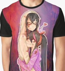 Creepypasta: Jeff the killer and Nina the killer Graphic T-Shirt