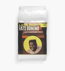 Lets Play Fats Domino, 50's Rock & Roll lp Duvet Cover