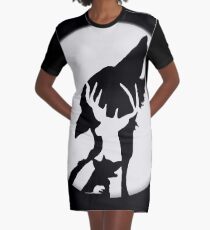 Moony,Wormtail,padfoot,&prongs Graphic T-Shirt Dress