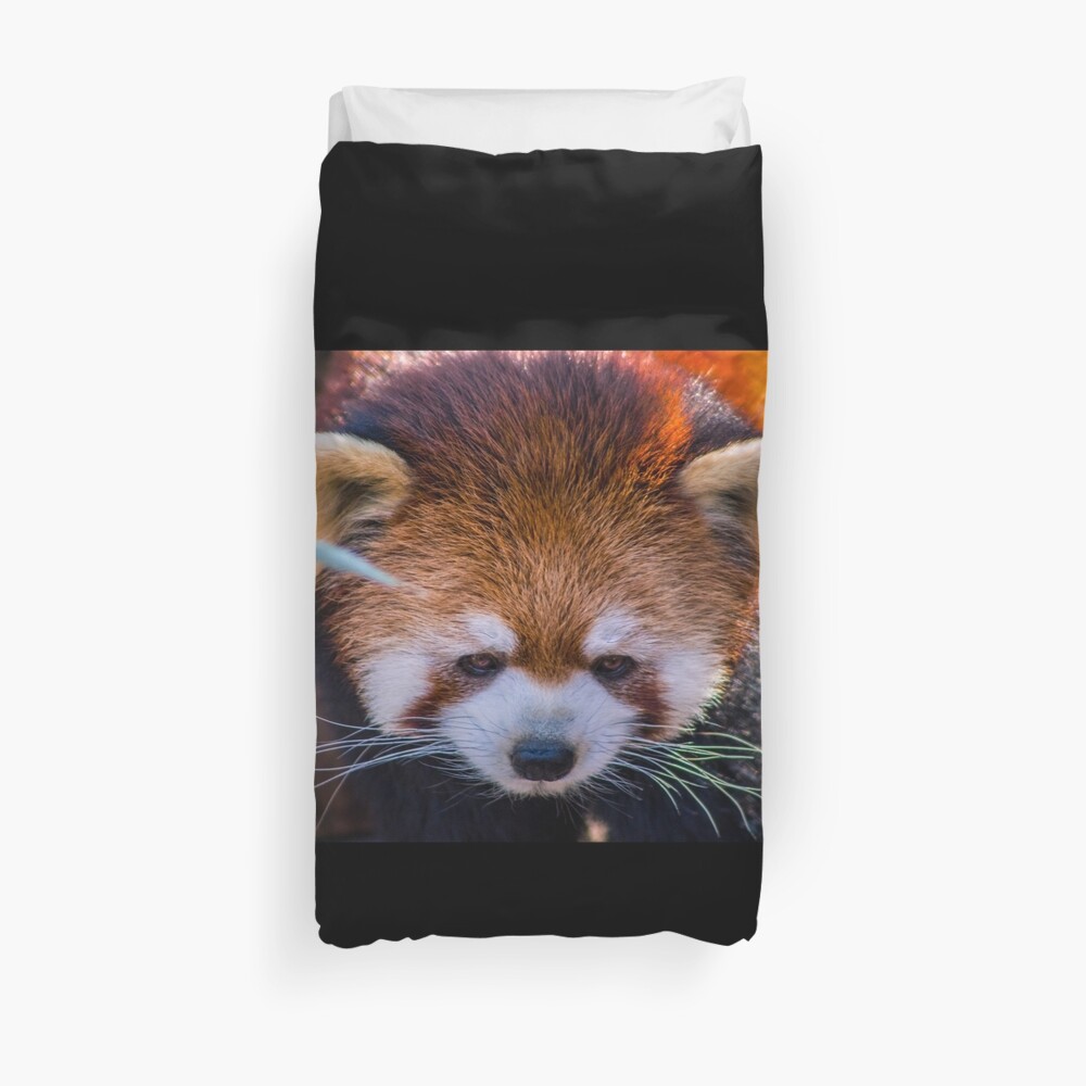 "Red Panda" Duvet Cover by Truehart Redbubble