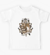 Octopus Coat Of Arms Heraldry Kids Tee