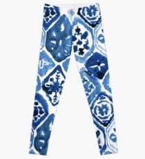 Arabesque tile art Leggings