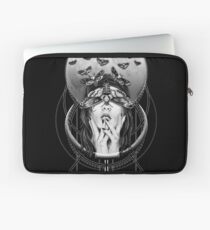 Death Head Moon Laptop Sleeve