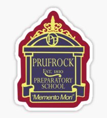 Prufrock Preparatory School Sticker