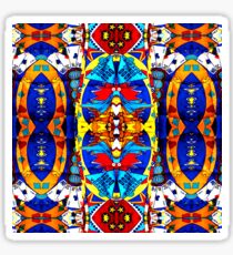 Stained Glass-16 Sticker