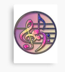 Music Symbols 1 Canvas Print