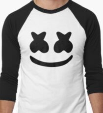 Camiseta ¾ bicolor para hombre marshmello