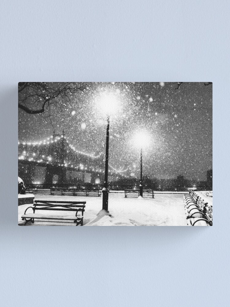 Alternate view of New York City Snow Canvas Print