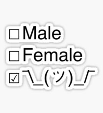 Non-Binary gender Sticker