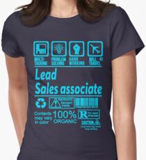 LEAD SALES ASSOCIATE LATEST DESIGN|FIND MORE HERE: https://goo.gl/gwfPHn Women's Fitted T-Shirt