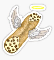 Holy Cannoli - Chocolate Halo Wing Dessert Sticker
