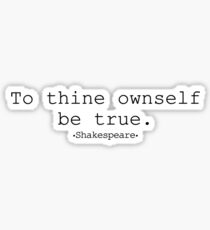 Polonius in Hamlet Sticker