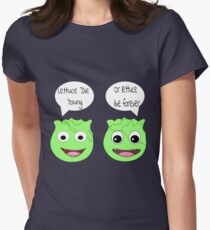 Forever Lettuce (Misheard Song Lyric) Women's Fitted T-Shirt