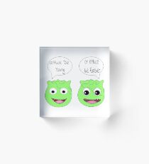 Forever Lettuce (Misheard Song Lyric) Acrylic Block