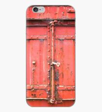 0021 Steel door iPhone Case