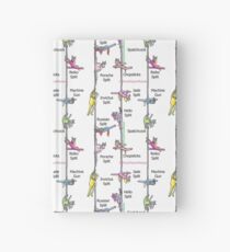 Spreadies jeden Tag Pole Dancing Ponys Notizbuch