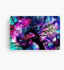 Starfield Tree Canvas Print