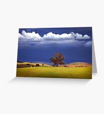 0092 Wodonga Hills Greeting Card
