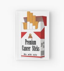 Premium Cancer Sticks Hardcover Journal