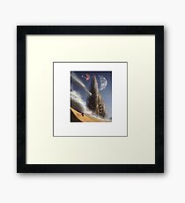 SCI-FI Concept Art Framed Print