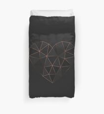 Kintsugi - Gold Rose Duvet Cover