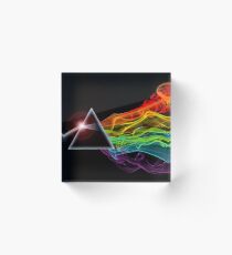 Bloque acrílico Pink Floyd - El lado oscuro de la luna