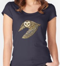 Silent Wings Women's Fitted Scoop T-Shirt