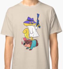 Secret Squirrel And Moroccan Mole cartoon retro Classic T-Shirt