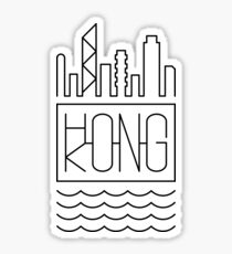 Hong Kong - City Skyline Sticker