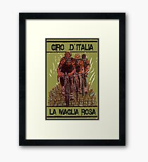 GIRO d ITALIA: Vintage Cycle Racing Advertising Print Framed Print