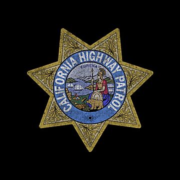 California Highway Patrol CHP, State Police, Law Enforcement Sticker for  Sale by BibrasNatkho