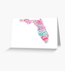 Lilly Pulitzer FL Greeting Card
