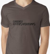 introverting Men's V-Neck T-Shirt