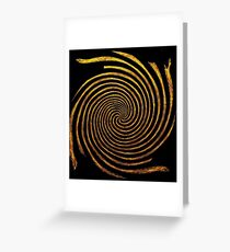 spirale Greeting Card