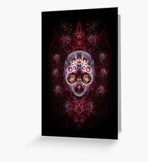Danse Macabre Greeting Card