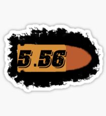 556 5.56 ammo can sticker label AR 15 Sticker