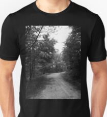 Along a Dark and Lonely Path Unisex T-Shirt