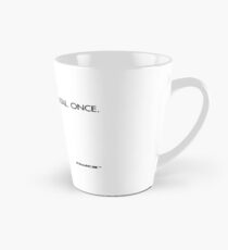 The journey is all... Tall Mug
